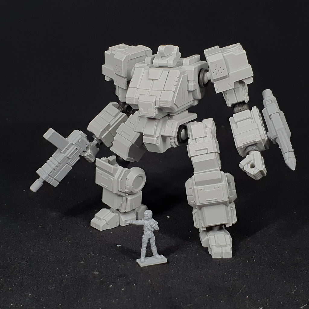 1/100 scale EISENFRONT "P.K GUARDIAN" War-mech resin model kit